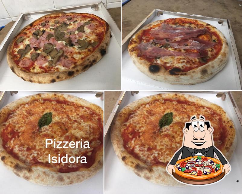 Choisissez des pizzas à Pizzeria Isidora