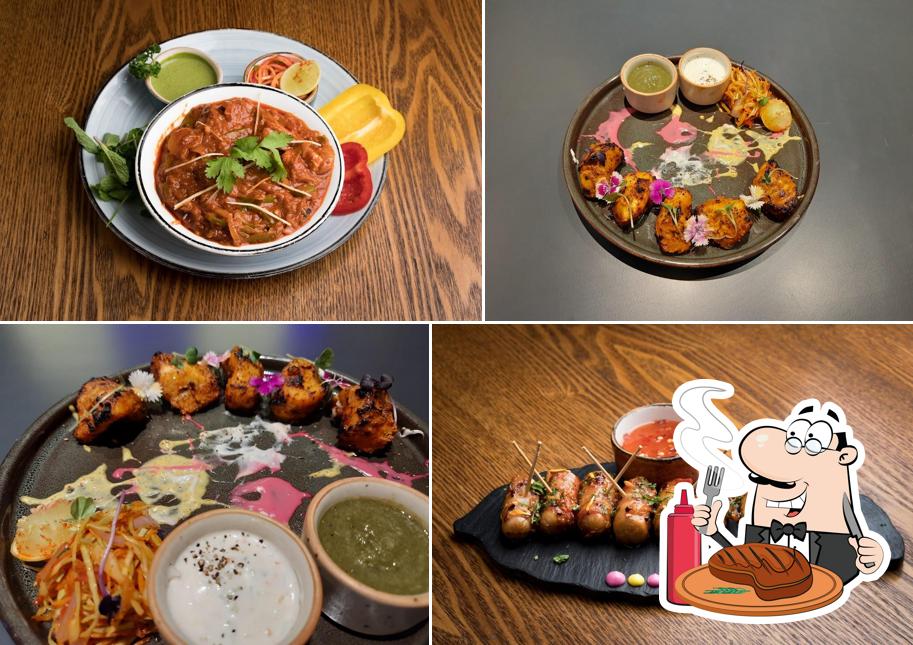 Get meat dishes at Finch Brew Cafe