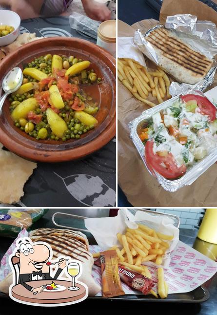 Nourriture à First Tacos Agadir
