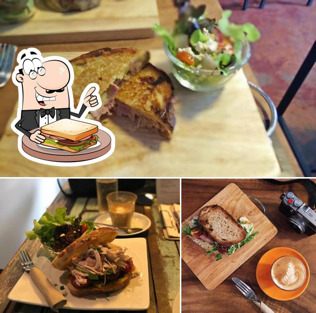 Have a sandwich at Overstand Coffee & Breakfast Chiang Mai