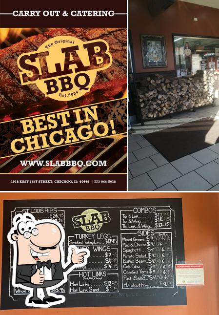 The Slab BarBQue in Chicago Restaurant menu and reviews
