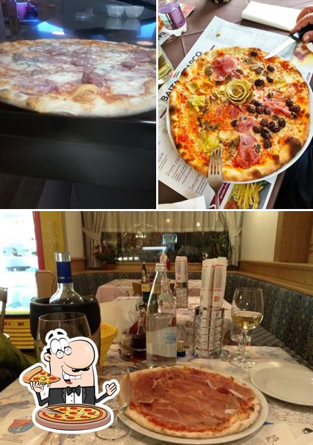Scegli tra le molte varianti di pizza