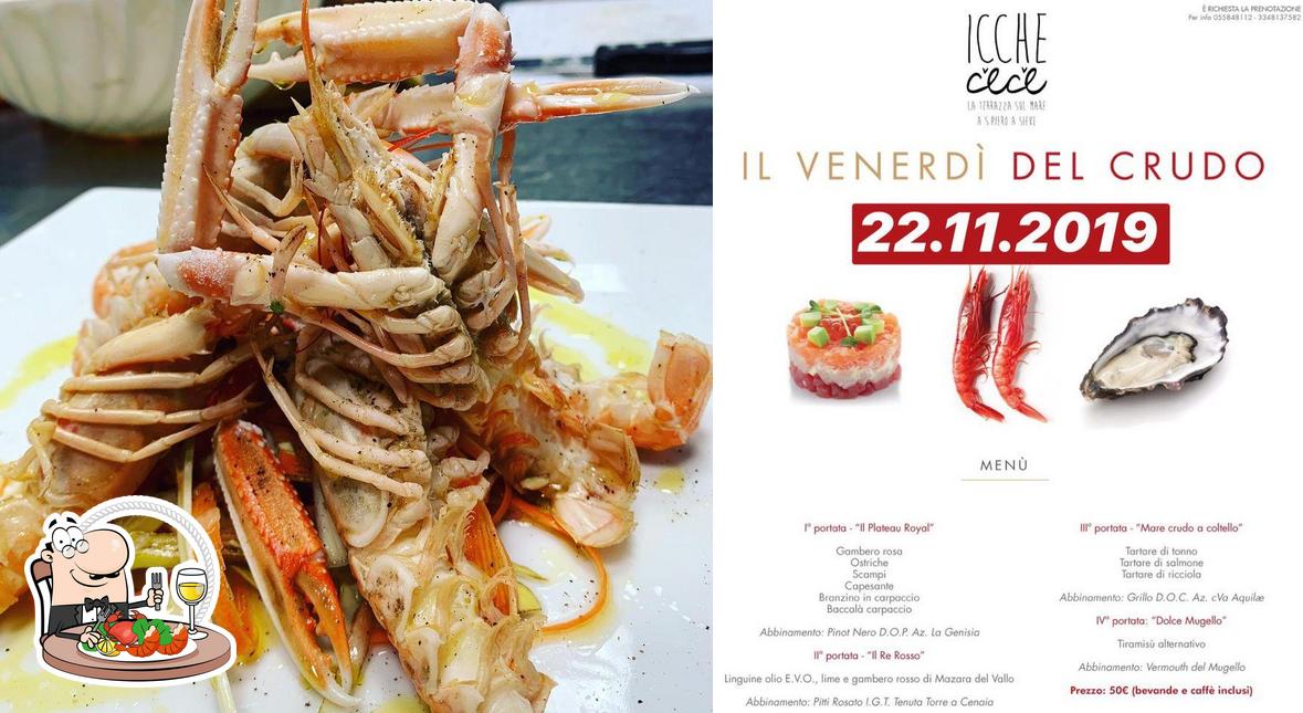 Scegli tra i vari piatti di mare offerti a Ristorante Icchè c'è c'è