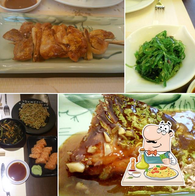 Comida en Restaurante Japonés Kyoto