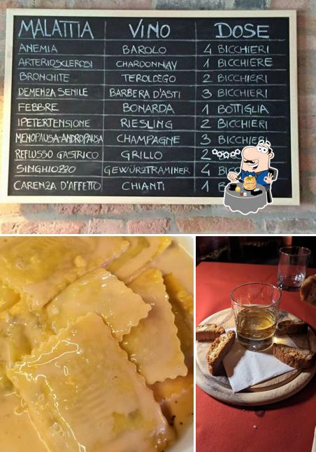 La immagine di cibo e lavagna da Modus Bibendi