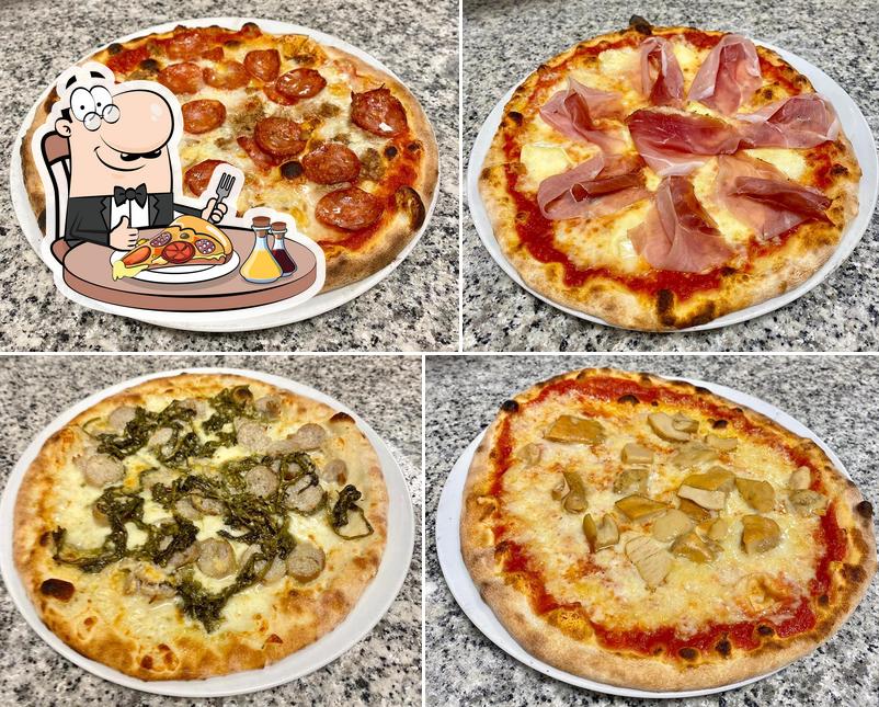 Scegli tra le molte varianti di pizza