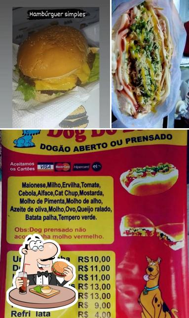 Hambúrguer em Dog do Bidu