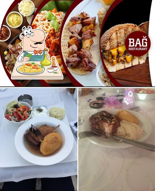 Comida en Bağ restaurant