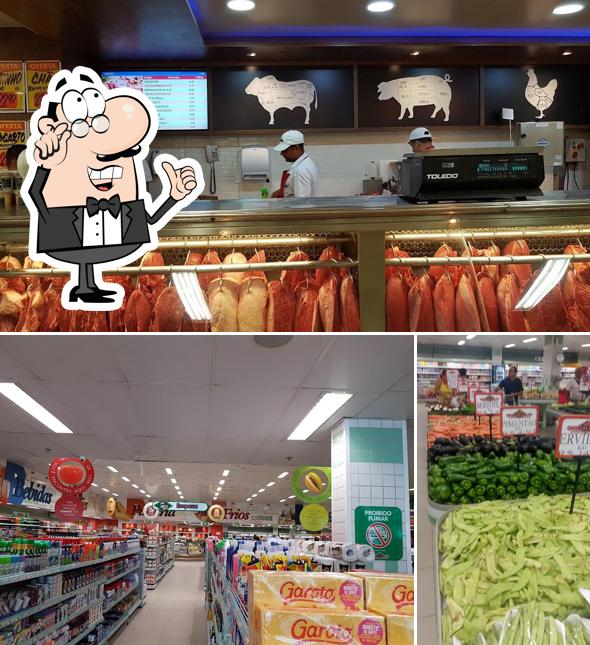 O interior do Green Market