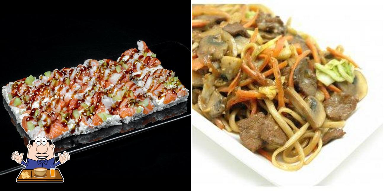 Блюда в "VIP Wok & sushi"
