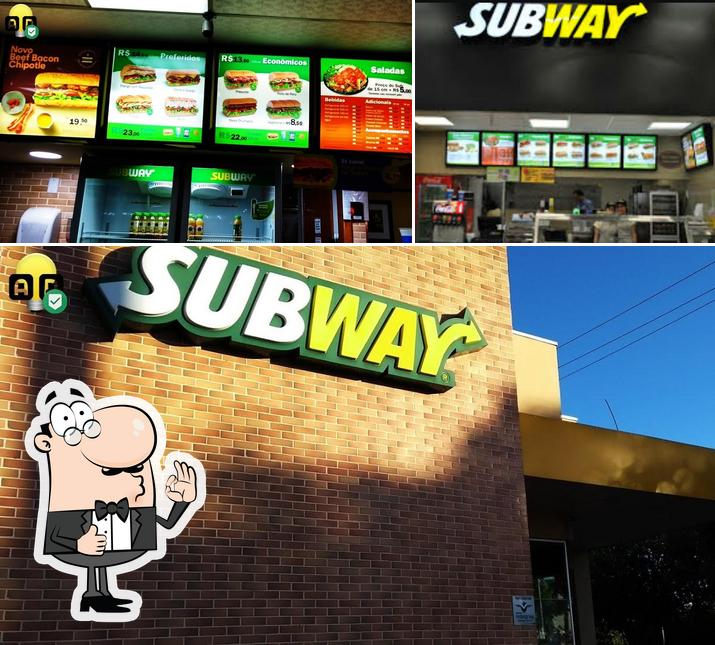 Look at the photo of Subway