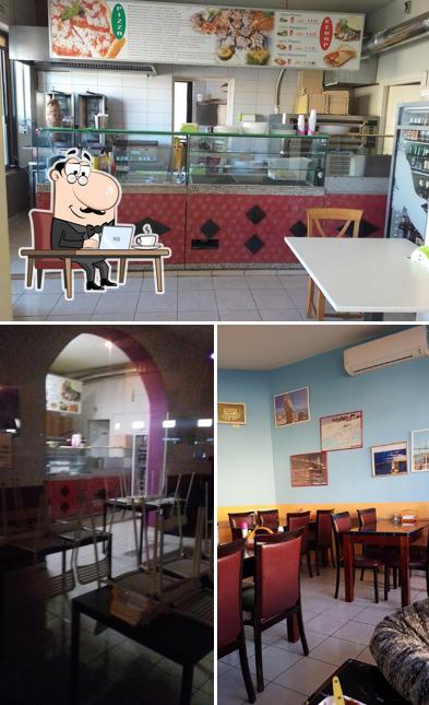Gli interni di Turkish Kebap Pizzeria