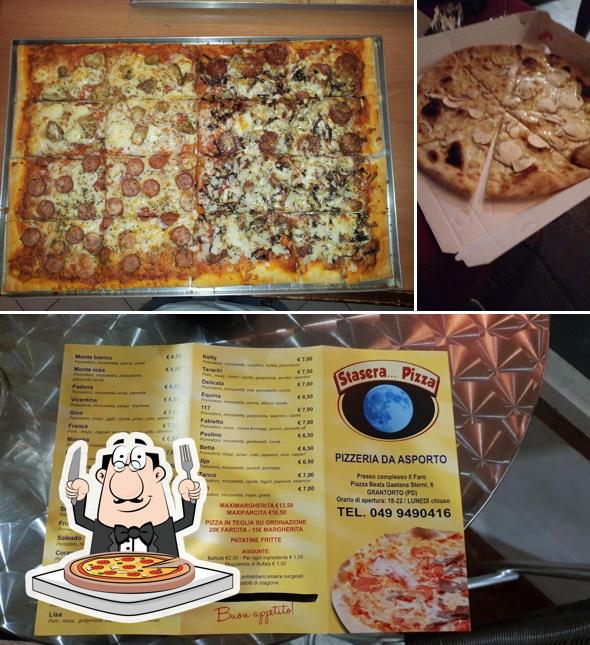 Scegli tra le molte varianti di pizza