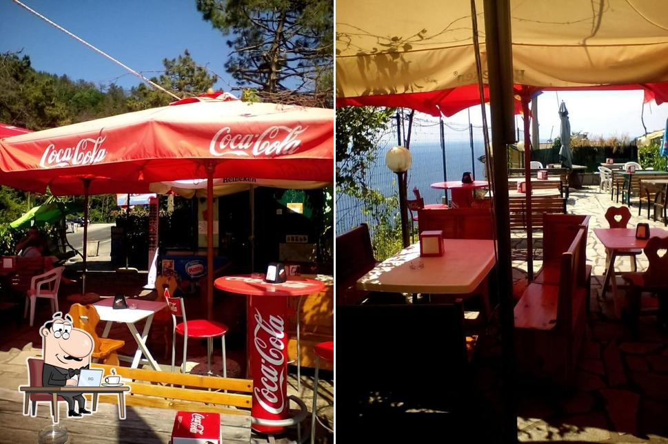 Gli interni di Bar il Giardino