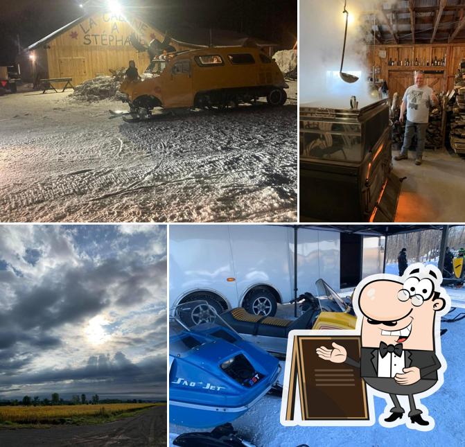Profitez de la vue extérieure de Cabane à Stéphane