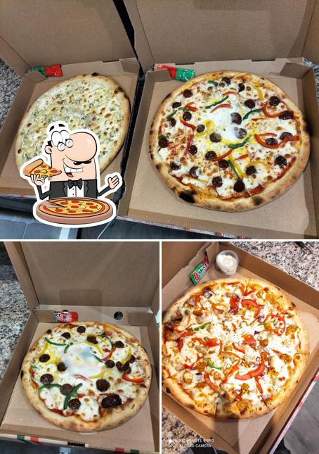 Choisissez des pizzas à O'taste food