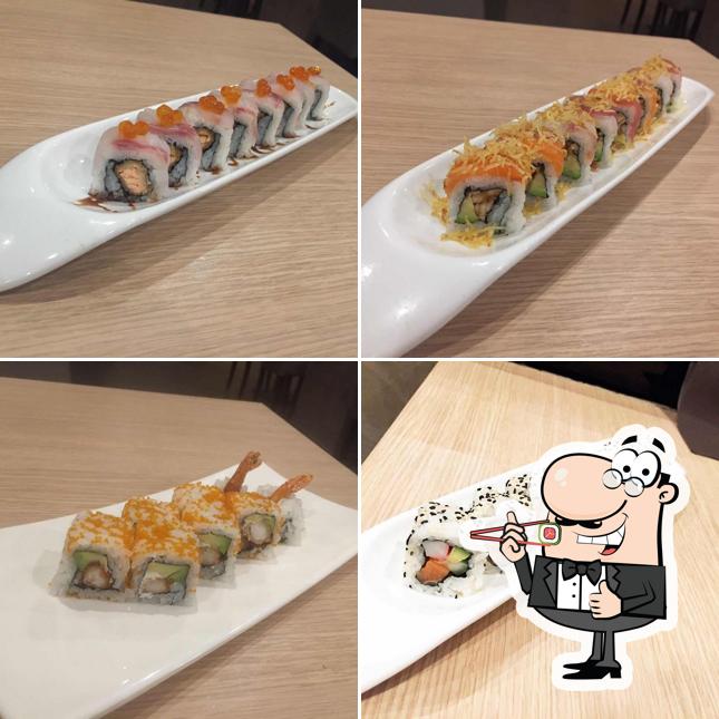 Scegli le diverse opzioni di sushi