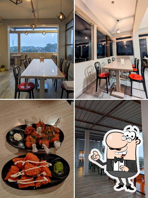 The interior of The RoofTop Grill