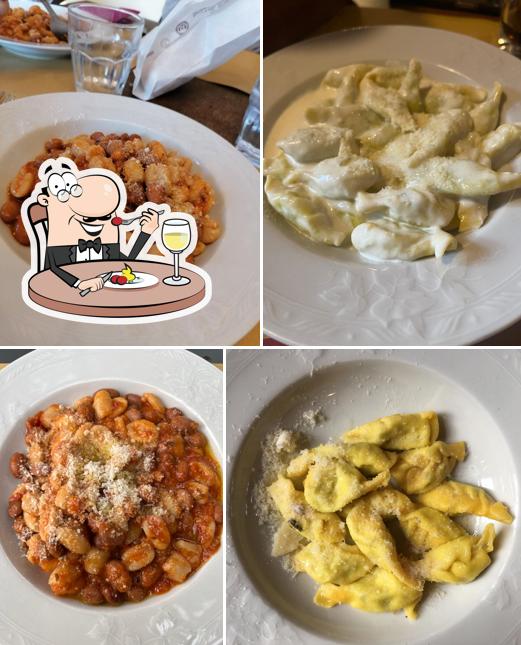 Platti al La Taverna del Castello