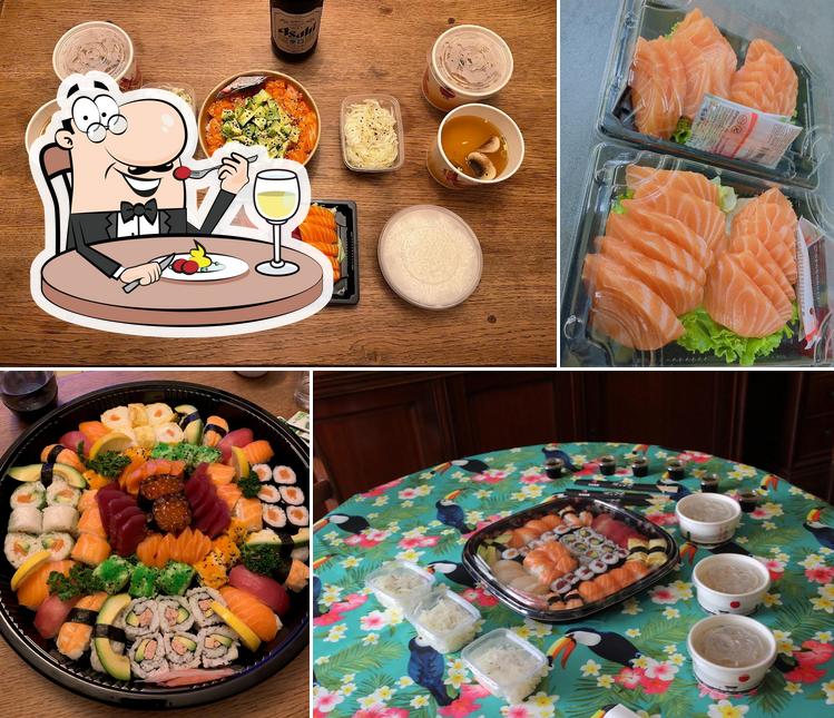 Plats à kyodo sushi