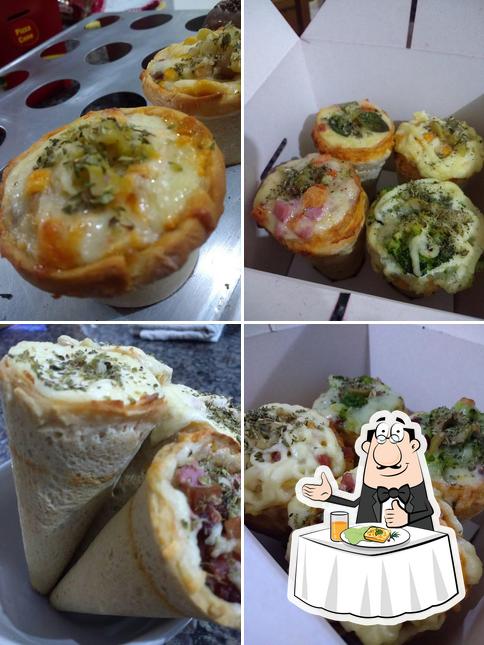 Platos en Dom Cone -Pizza Cone