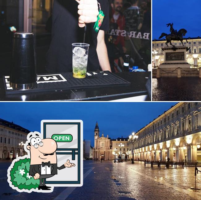 L'extérieur de Bar Stampa
