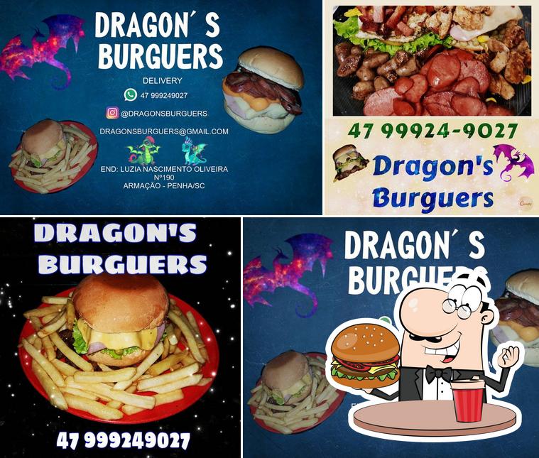 Consiga um hambúrguer no Dragon's Burguers