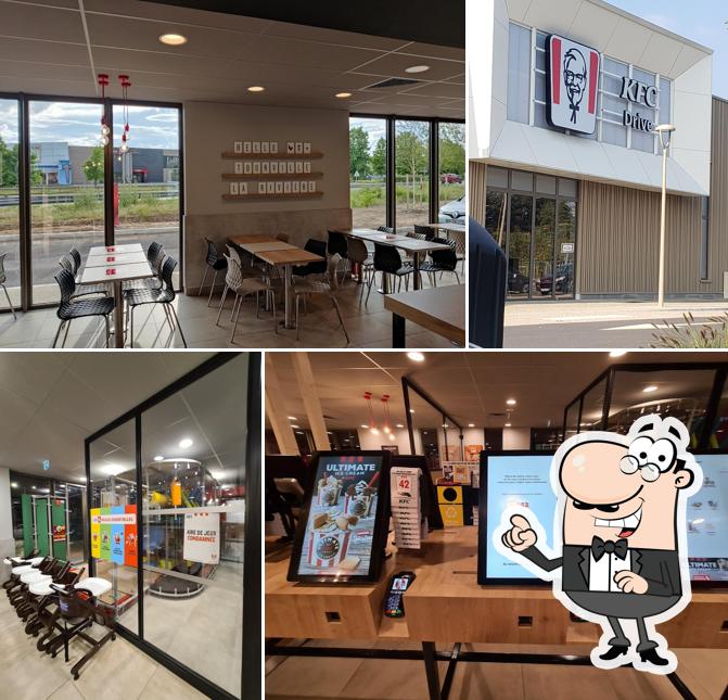 L'intérieur de KFC Tourville la Rivière