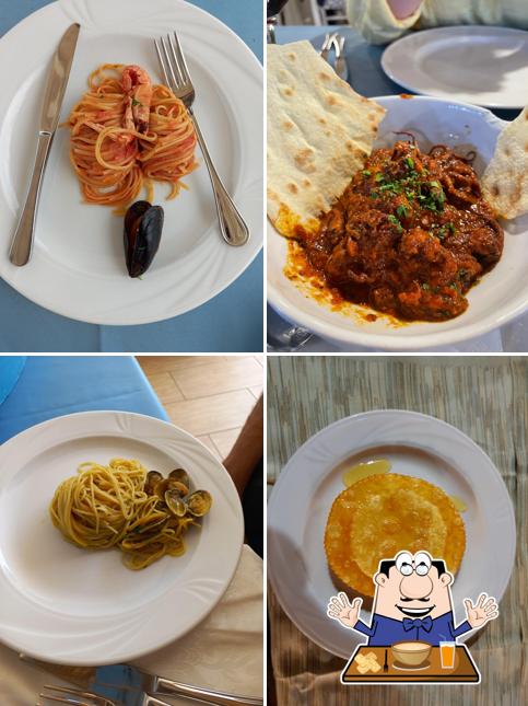 Gerichte im Crar'e Luna - Ristorante a Chia