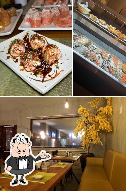 Veja imagens do interior do Irachai Sushi House