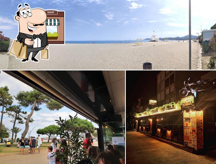 L'extérieur de Restaurant La Canne à Sucre Argelès Plage