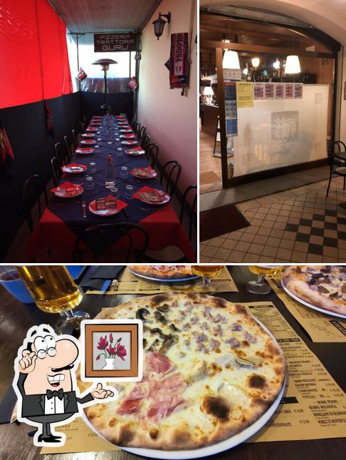 La immagine della interni e pizza di Pizzeria Trattoria Guru
