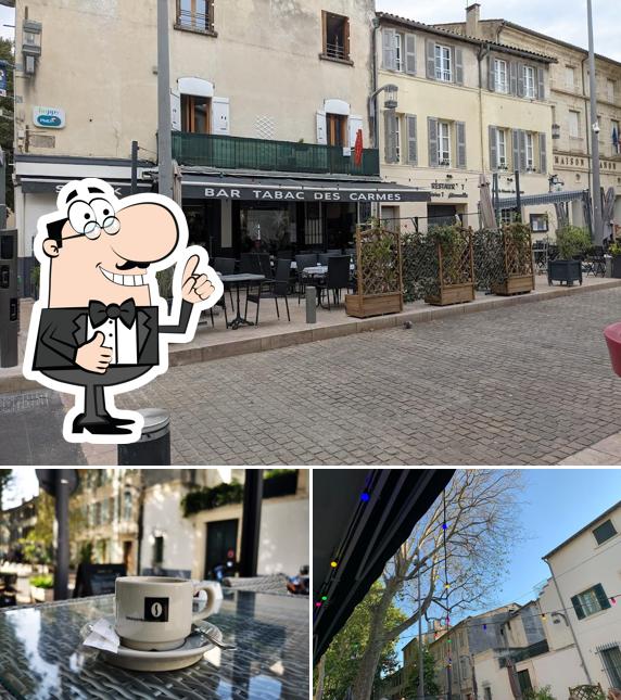 Voici une photo de Restaurant Bar Tabac Des Carmes