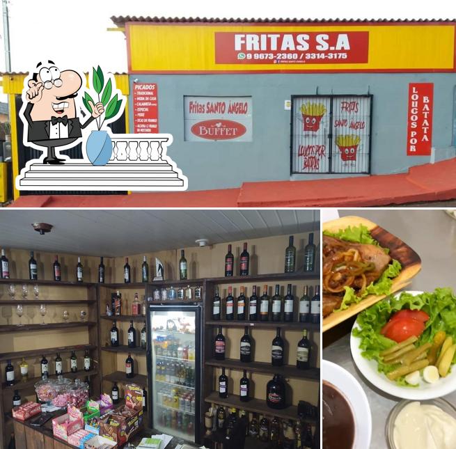 O exterior do Fritas Santo Ângelo
