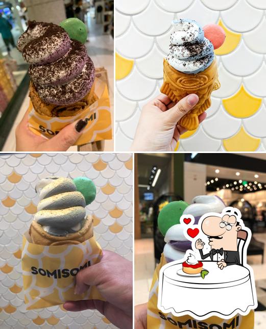 Don’t forget to try out a dessert at SOMISOMI