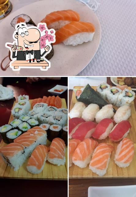 Choisissez de nombreuses options de sushi