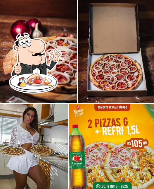 No Happy Pizza, você pode desfrutar de pizza