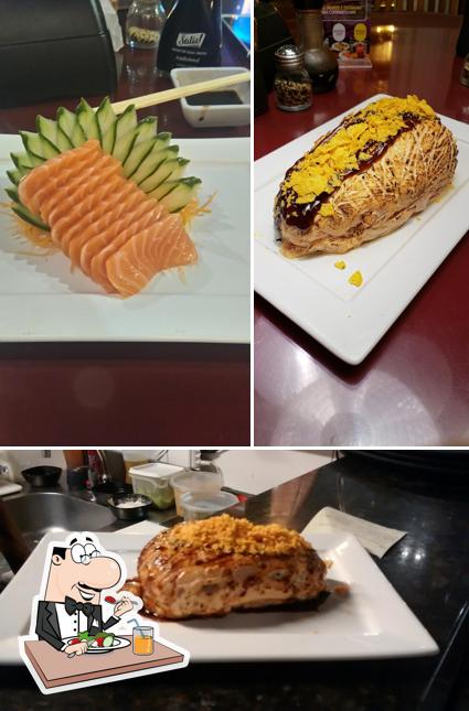 Comida em Hiroki Sushi Bar - Restaurante Japonês