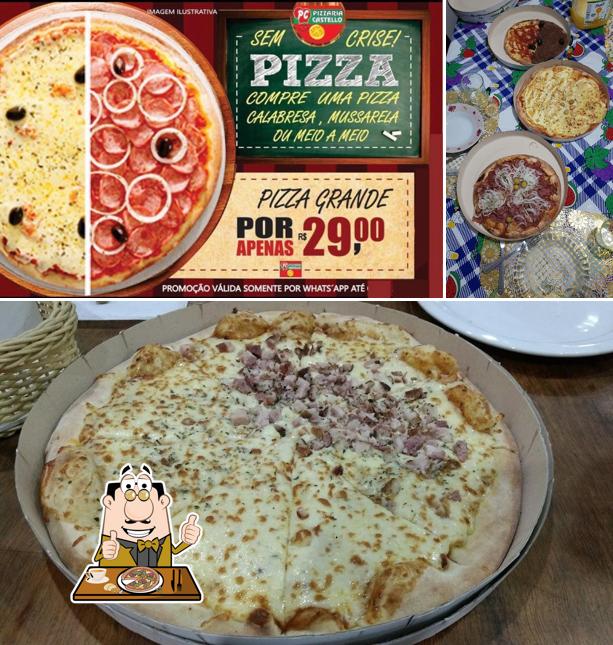 Peça pizza no Pizzaria Castello