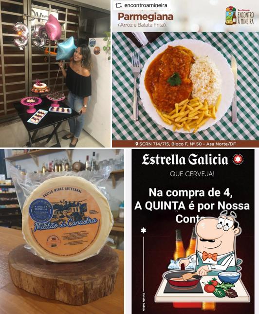 Curry de frango em Encontro à Mineira Bar e Mercearia