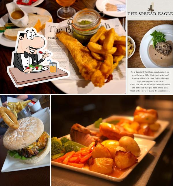 Pub y bar The Spread Eagle, Lymm, 47 Eagle Brow Carta del restaurante