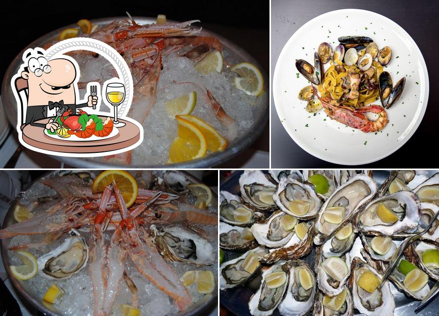 Prova la cucina di mare a Adoro Ristorante Champagneria