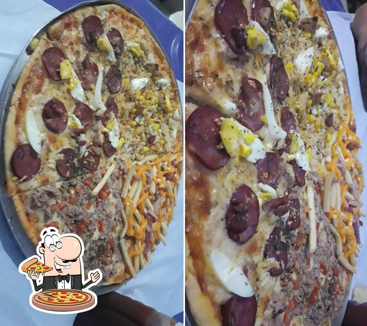 Peça pizza no Pizzaria e Lanchonete Sabor Caseiro