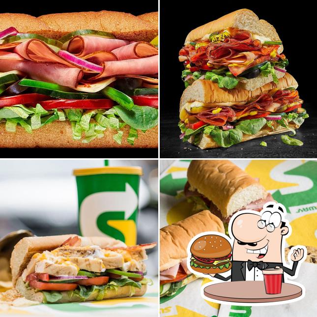 Treat yourself to a burger at Subway