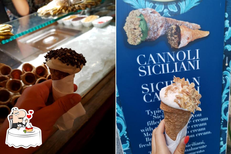 Cannoli Del Re serves a selection of desserts