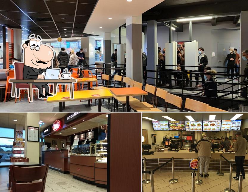 Découvrez l'intérieur de Burger King