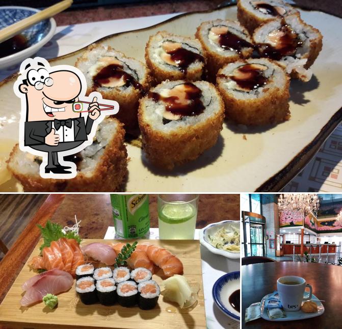 Presenteie-se com sushi no Matsu Sushi Bar