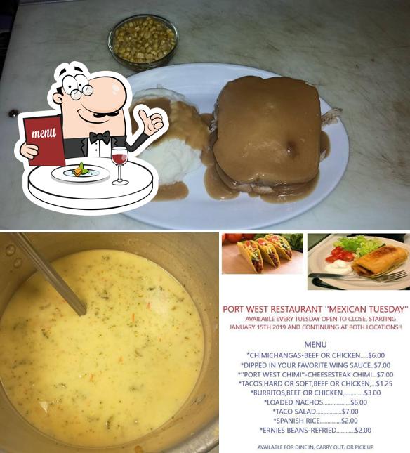 Port West Restaurant in Westernport American restaurant menu and reviews