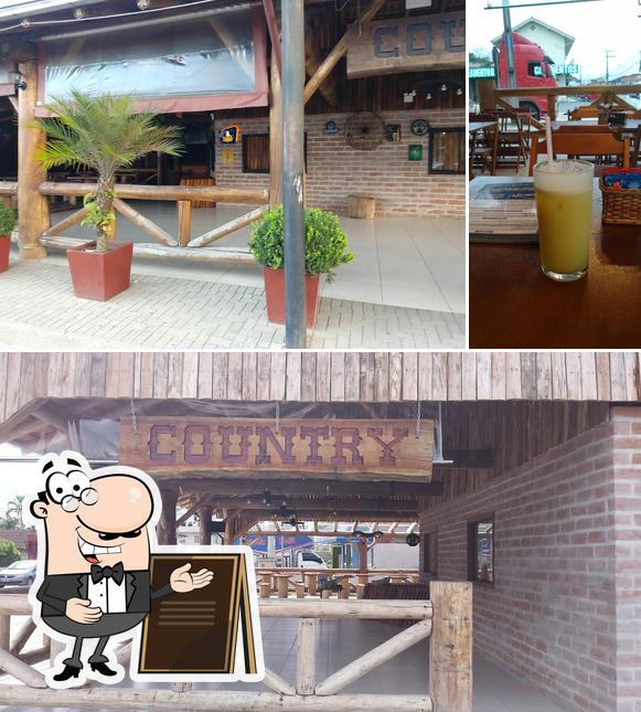 Esta é a imagem apresentando exterior e bebida no Country Lanches e Pizzas