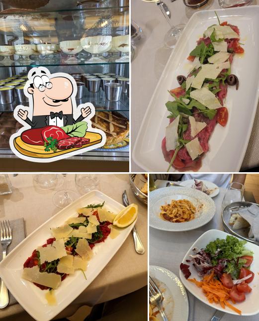 Carpaccio di manzo al Ristorante Lago Maggiore